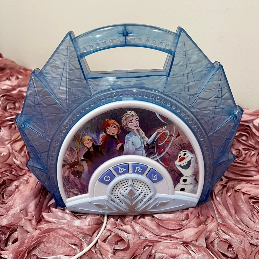 Disney Frozen 2 Sing-Along Boombox Toy Music Players with Lights For Kids 3 Year